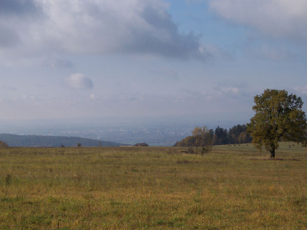 na fotce: pohled směrem na Olomouc