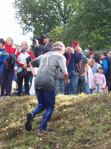 na fotce: trochu jsem se zamokřil