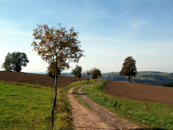 na fotce: stále jsme nad Jamným