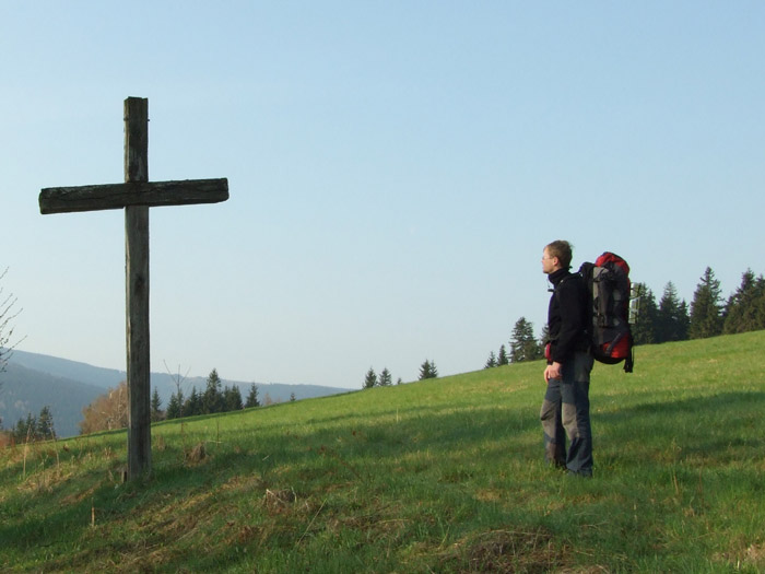 na fotce: tady býval kostel