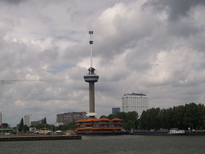 na fotce: z věže Euromast si můžete slanit