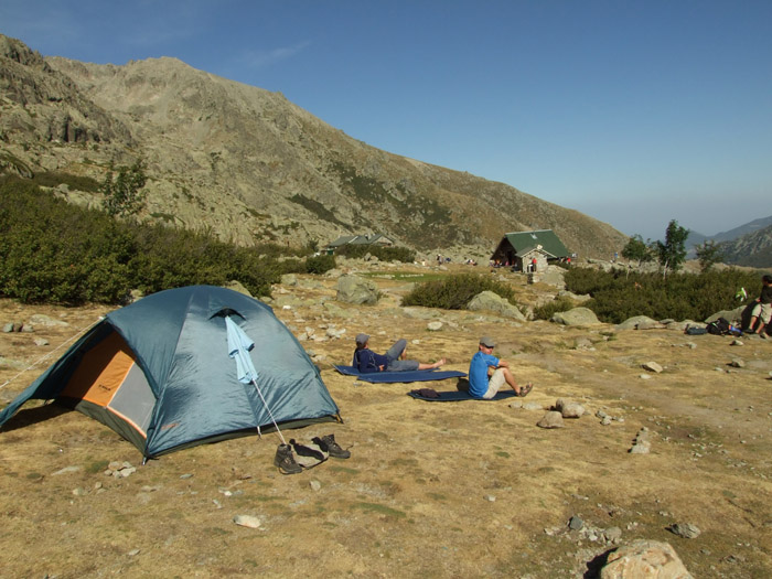 na fotce: siesta u Refuge Manganu