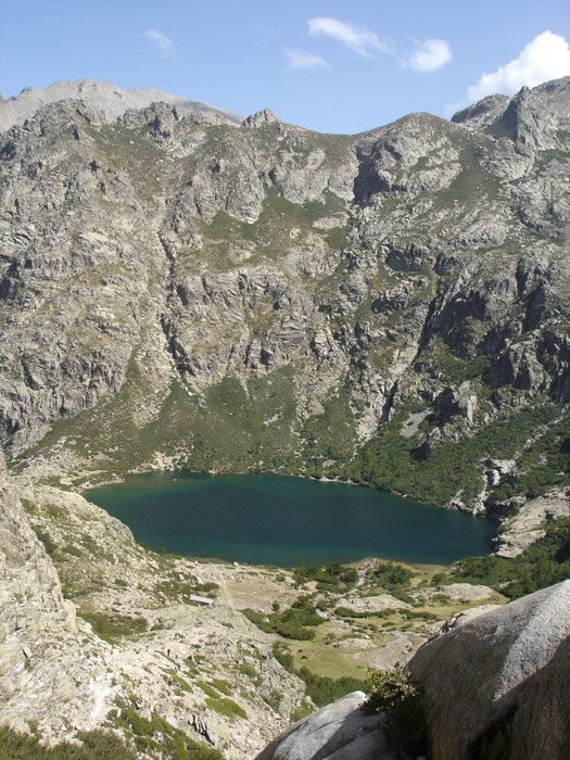 na fotce: jezero Melo od jezera Capitello