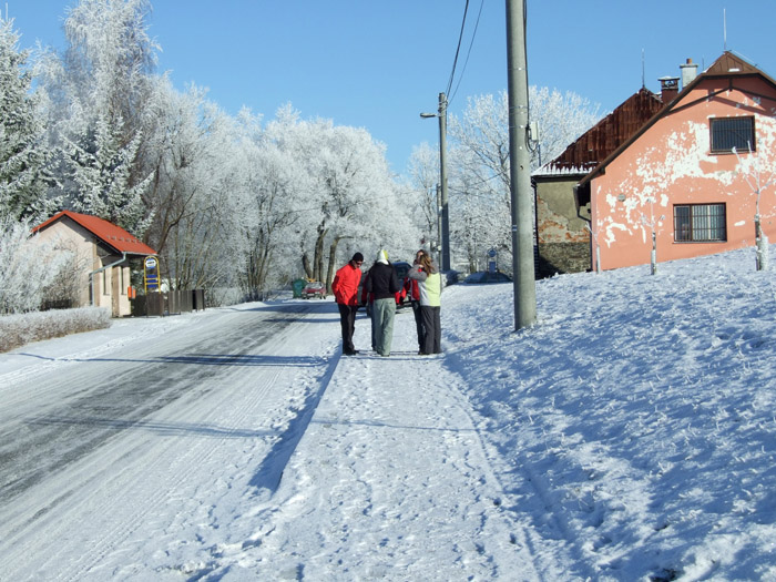 na fotce: čekání v Petrovicích