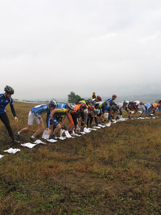 na fotce: start štafet