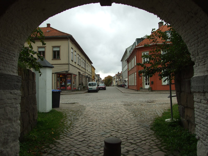 na fotce: staré pevnostní město ve Fredrikstadu