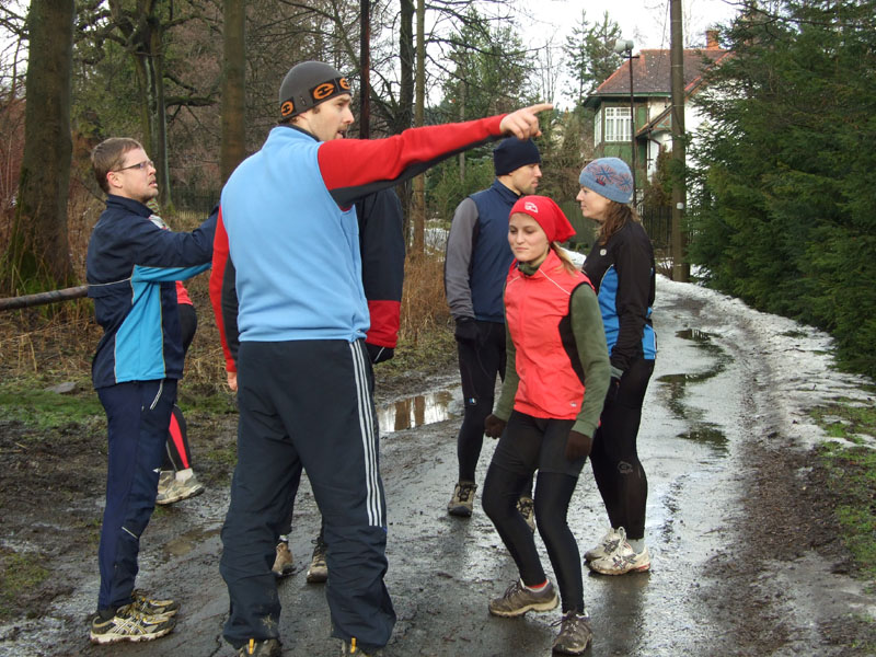 na fotce: poběžíme nejdřív tam...