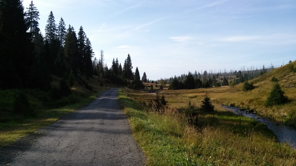 na fotce: cesta na Březník